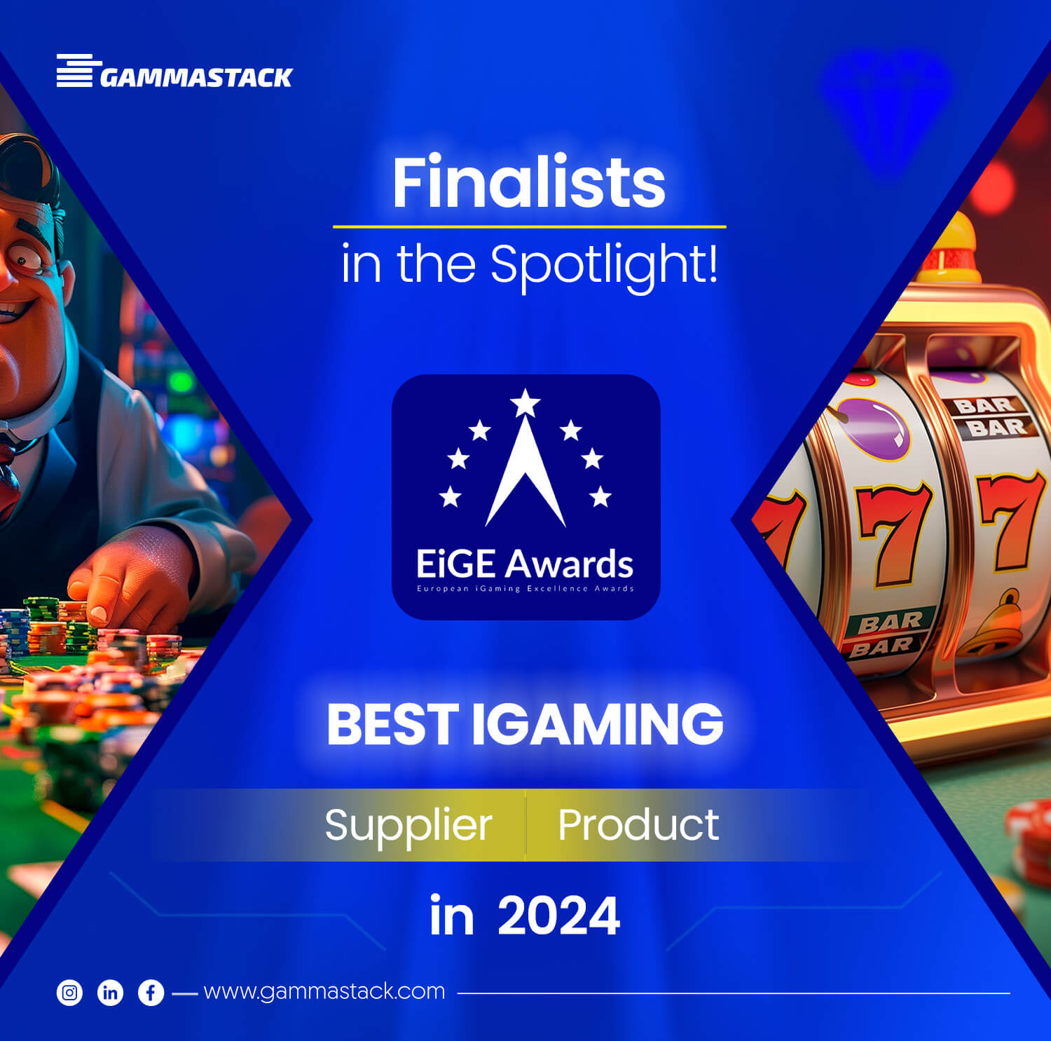 GammaStack Celebrates Recognition on the EiGE Awards 2024 Shortlist!