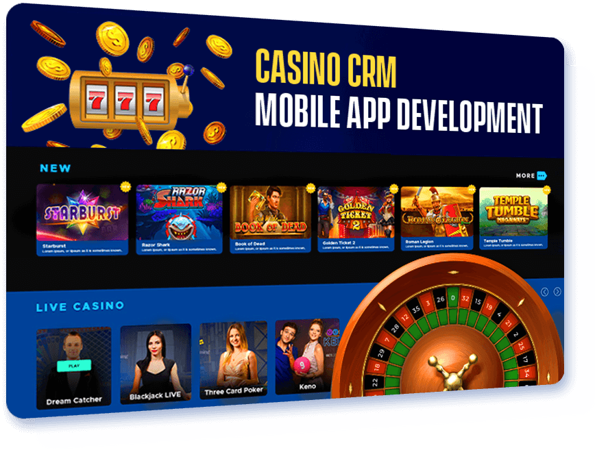 Casino CRM mobile app development