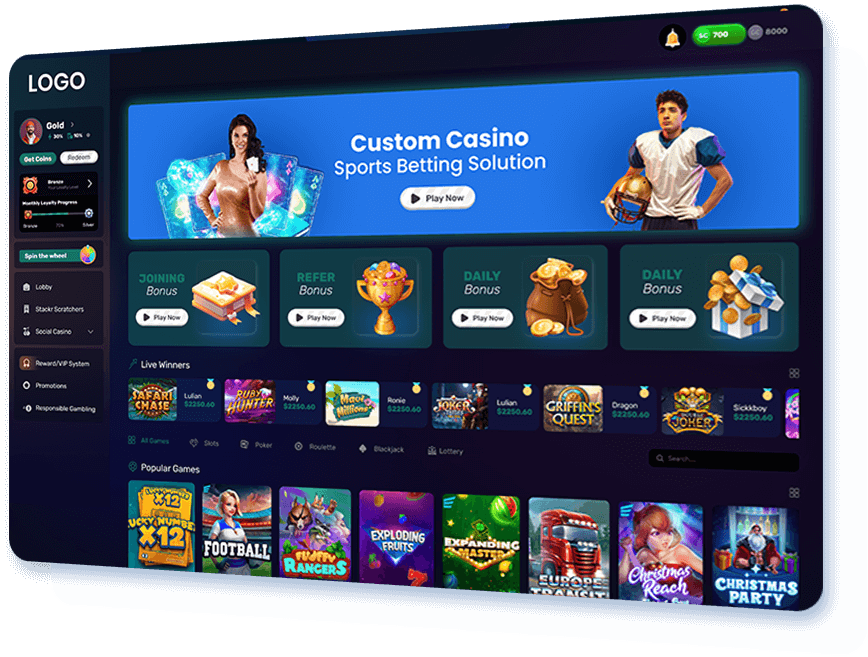 Custom Casino Sports Betting Solution