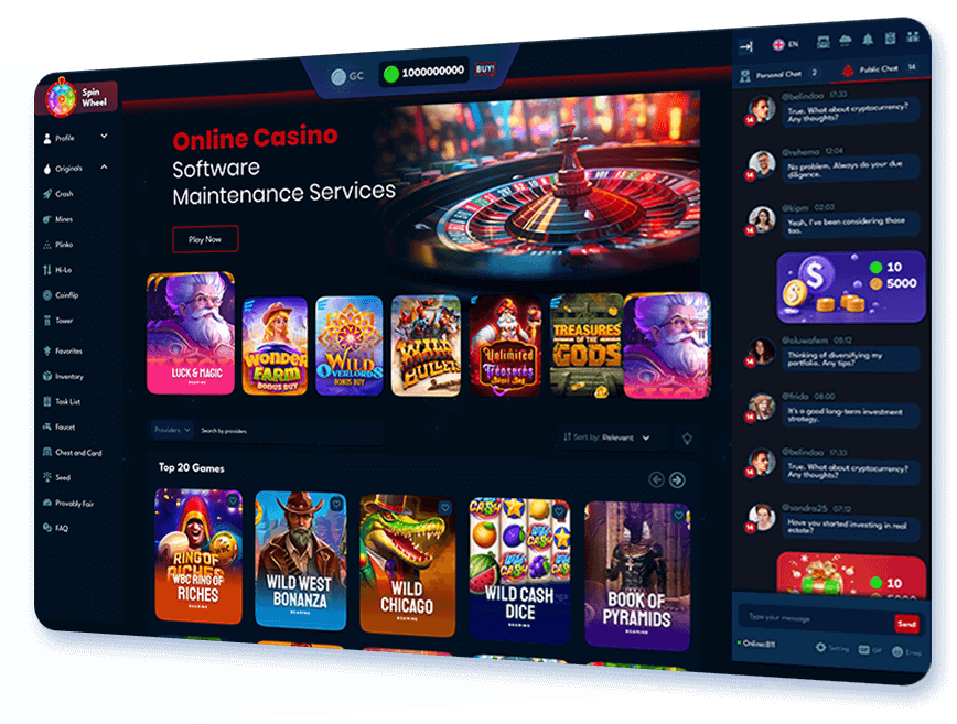 Online Casino Software Maintenance Services