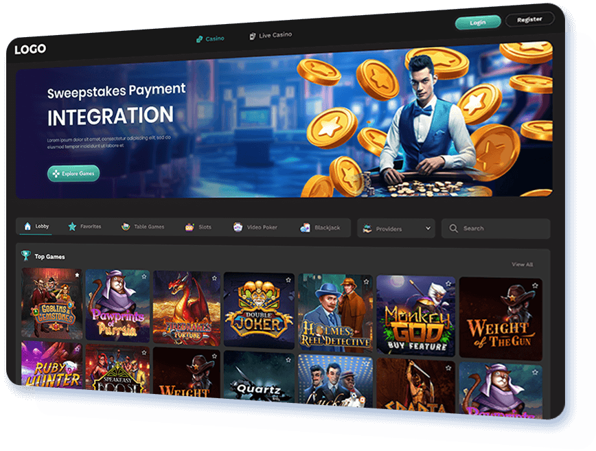 Sweepstakes Payment Integration