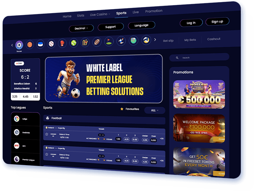 White Label Premier League Betting Solutions