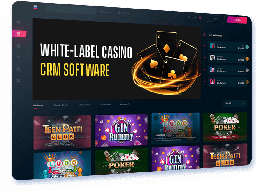 White-label casino CRM software