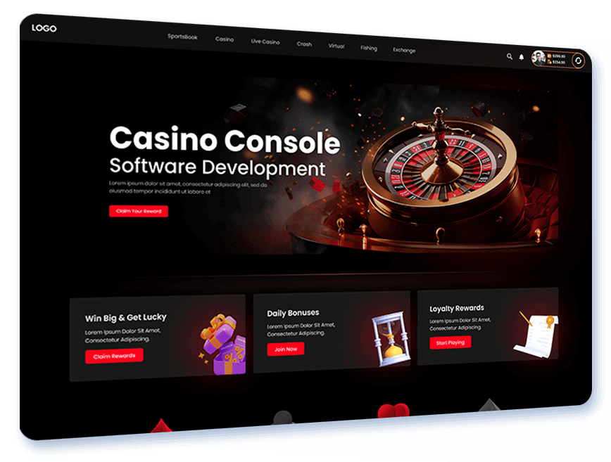 Casino Console Software Development