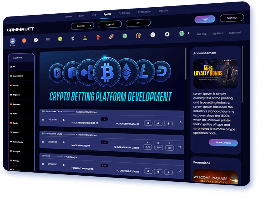 Crypto Betting Platform
