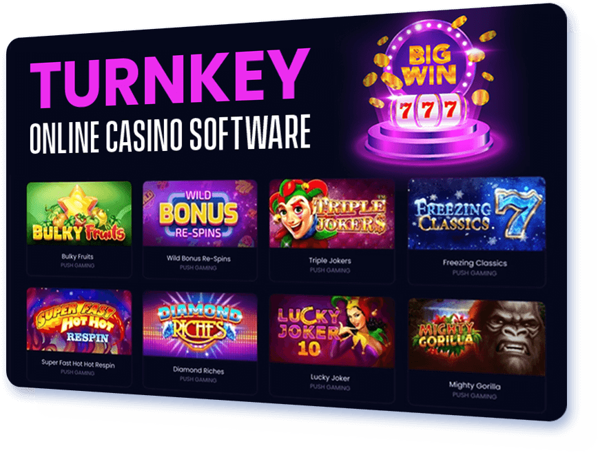 Turnkey Online Casino Software